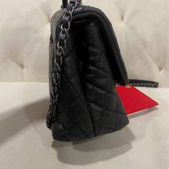 Chanel Caviar coco Top handle small flap Bag - Picture 5 of 11